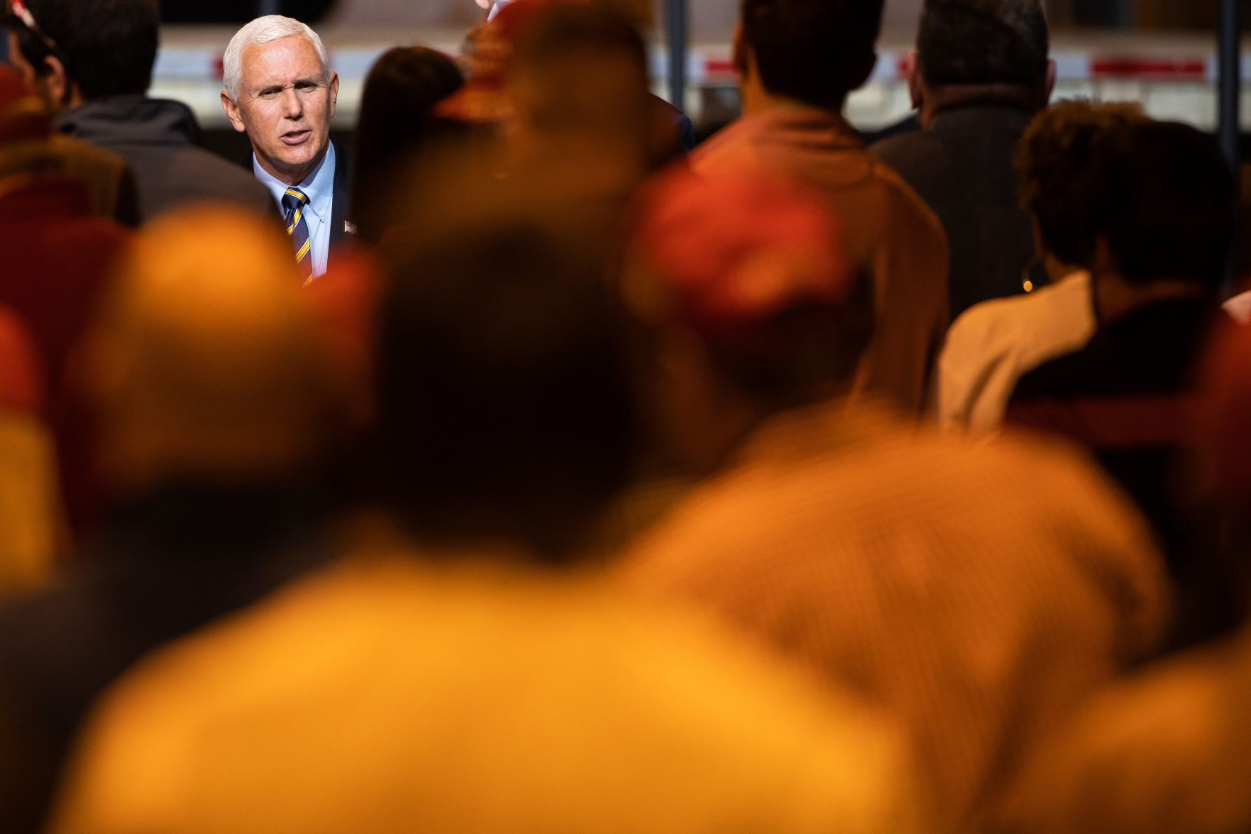 Pence visits Carter Lake